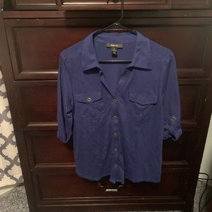 Blue comfy light weight shirt